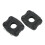 Schwarzer Clipless-Pedal-zu-Flachpedal-Konverter, 154 g 8