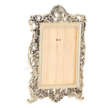 1:12 Vintage-Fotorahmen - 7x5.3cm Alloy Birch
