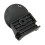 2x Mini-Dome-Tweeter 380W rund schwarz Flush-Mount 3
