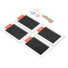 4er Pack Baby Touch Tintenpad 12,5x8 cm 9,7x5,8 cm Schwarz