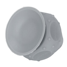 Silikon-Myofasziale Release-Ball 7,5 6,2 cm grau