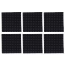 10 piezas de paneles de absorción acústica de 30x30x3 cm PU HD
