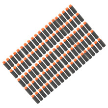 100pcs Universal Short Darts High Density EVA Soft Shot Harmless Toy Refill for Various Shooting Toy Black