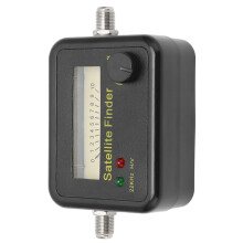 Satellite Signal Detector Professional Sensitive Compact TV Antenna Signal Strength Meter with LCD Display