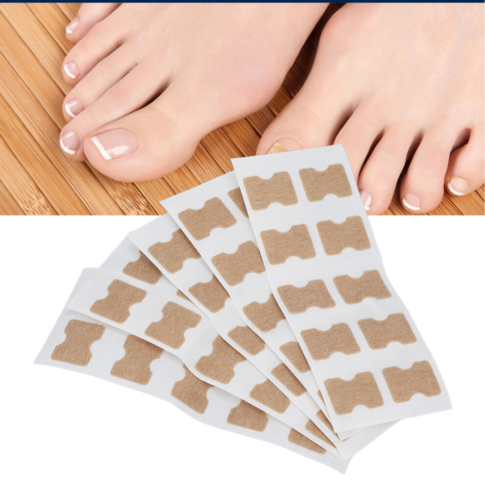 50Pcs Ingrown Toenail Sticker Strong Adhesion Safe Breathable Easy to Use Toenail Corrector Patch for Toenail Correction