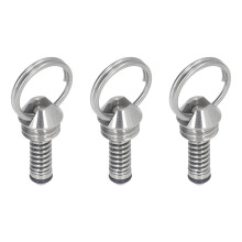 3er Pack 304er Edelstahl-Entlastungsventil für Bierfass 5,5 cm