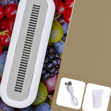 Kühlschrank-Ozonreiniger Kompakt Weiß 800 mAh