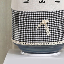Eimerabdeckung für Wasserspender 34cmx28cm schwarz 100g