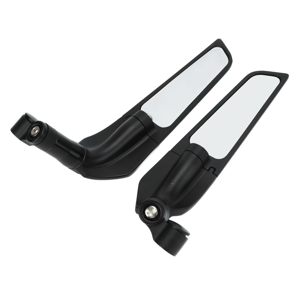 2Pcs Motorcycle Wing Mirror Adjustable Handlebar Rear View Mirror Replacement For S1000rr 2015Â2021 7661321190189