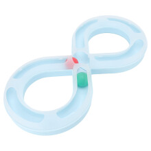 Katzen-Ballbahn-Spielzeug, PP, 50  24  5,5 cm, Drehteller