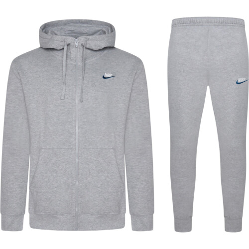Nike (Grey, Large) Nike Mens Foundation Tracksuit Set