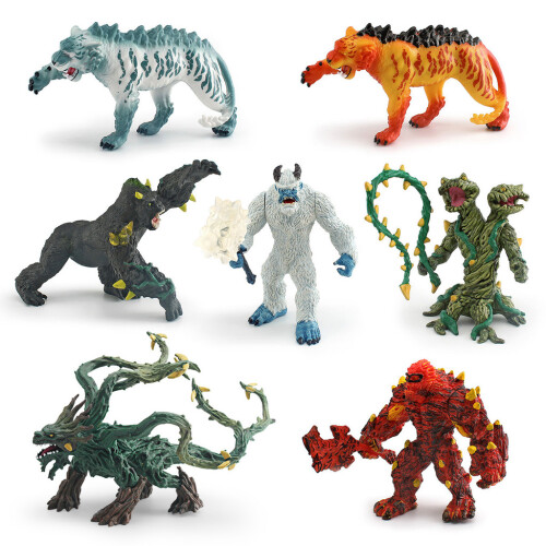 (Gorilla Monster)Simulation West Mythical Animals Warcraft Eismonster Baum Dämon Modell Monster 2