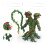 (Gorilla Monster)Simulation West Mythical Animals Warcraft Eismonster Baum Dämon Modell Monster 11