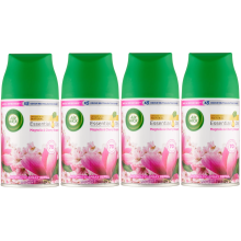 4 x Air Wick Freshmatic Max Automatic Spray Refill 250ml - Magnolia & Cherry Blossom