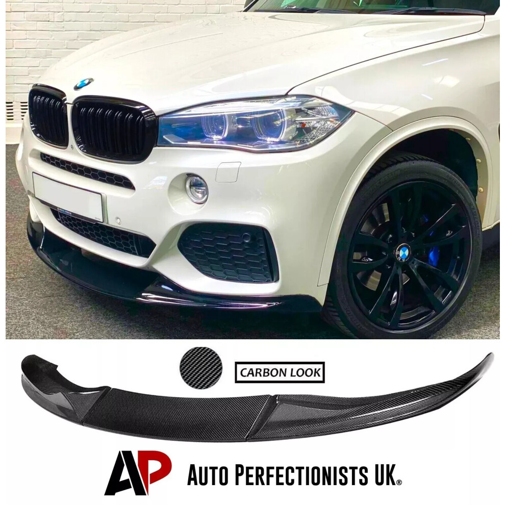 For Bmw X5 F15 Front Splitter Spoiler Lip Body Kit M Sport 13-18 5061072663772