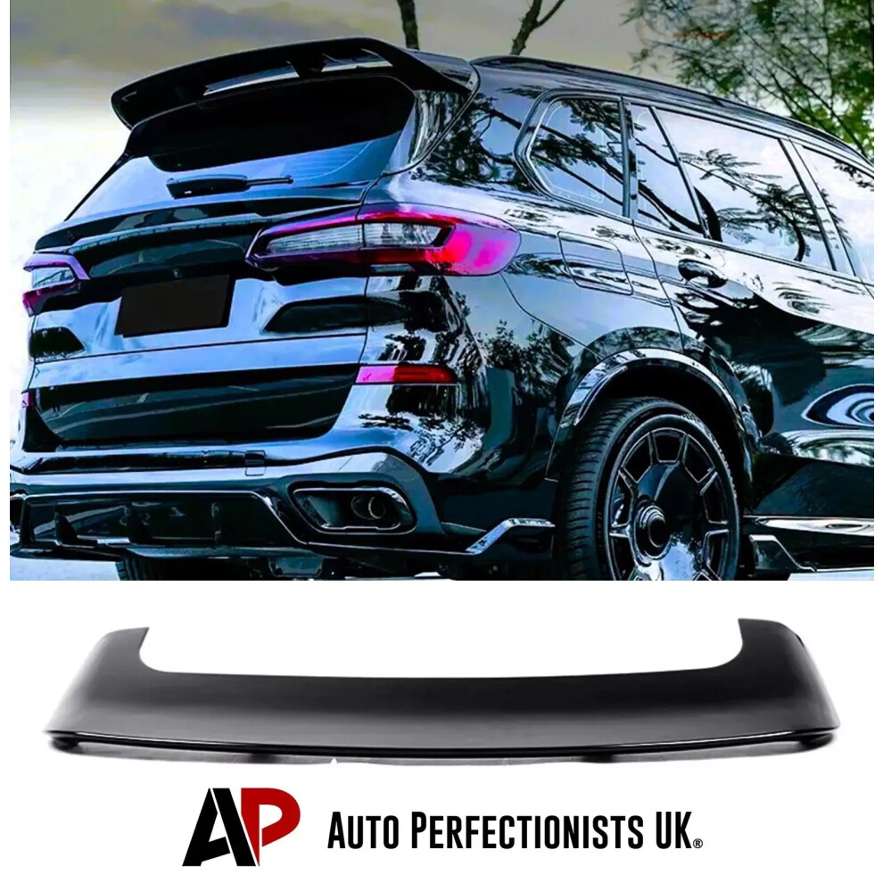 For Bmw X5 G05 X5m F95 M50 Rear Roof Mp Spoiler Wing Lip Body Kit 2018+ Black 5061072666261