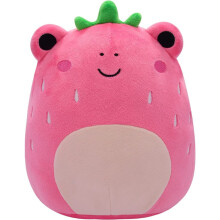 (Strawberry Frog30cm)Squishmallow-kettu-tyyliset pehmolelupatjat, mukava täyte, toimisto ja makuuhuone