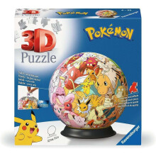 Ravensburger Pokémon 3D Puzzle Ball 72 Piece Jigsaw Puzzle