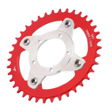 104BCD 38T rot Aluminium CNC Kettenblatt 104mm
