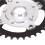 104BCD 36T Kettenblatt-Set 104 mm schwarzer Adapter 5