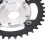 104BCD 36T Kettenblatt-Set 104 mm schwarzer Adapter 6