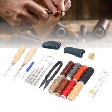 Kit de herramientas para cuero todo en uno de 32 piezas