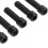 5 Stück Umwerfer-Schrauben M4 13.5mm/20mm Schwarz 10
