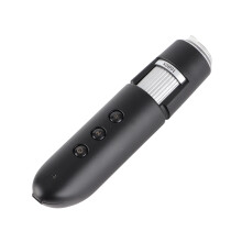 Microscopio 1600X, 1400 mAh, de mano, LED blanco