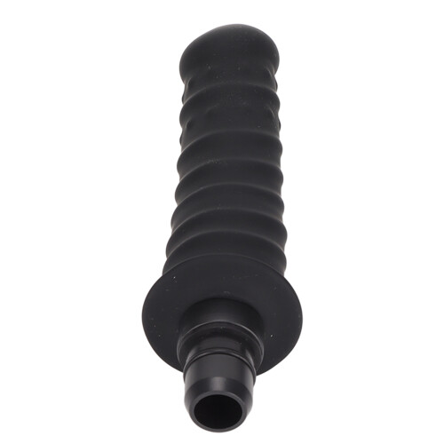 Schwarzer Silikon-Muskelmassagekopf 12 mm/0,5 in 2