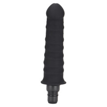 Schwarzer Silikon-Muskelmassagekopf 12 mm/0,5 in