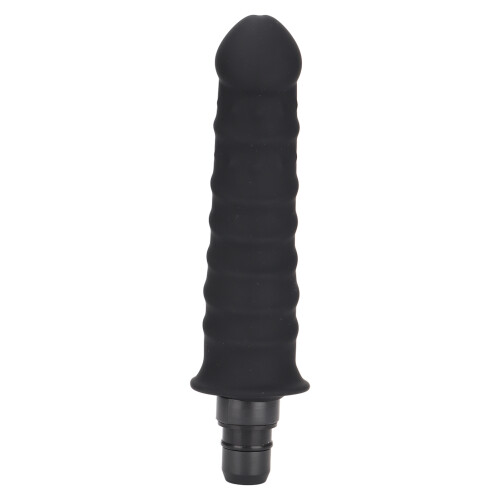 Schwarzer Silikon-Muskelmassagekopf 12 mm/0,5 in