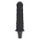 Schwarzer Silikon-Muskelmassagekopf 12 mm/0,5 in 13