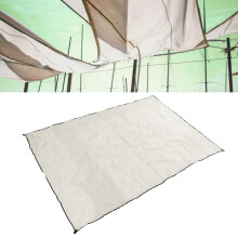 Vordach-Canvasstoff Edelstahl 415 g 2x3m weiß