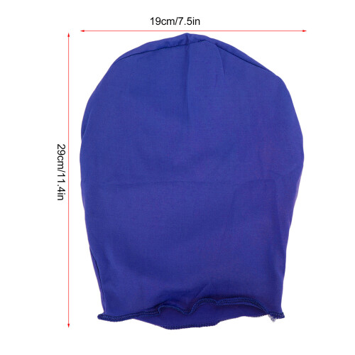 Blauer Hintergrund Bildschirmhaube 29x19cm Milchseide 24g 2