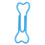 50pcs Bone Shaped Paper Clips Office Cute Paperclips 4