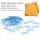 50pcs Bone Shaped Paper Clips Office Cute Paperclips 9