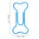 50pcs Bone Shaped Paper Clips Office Cute Paperclips 8