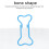 50pcs Bone Shaped Paper Clips Office Cute Paperclips 11