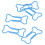 50pcs Bone Shaped Paper Clips Office Cute Paperclips 13