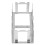 BBQ Multi Grill Rack Silber 253 g 19,5 x 9,5 x 7 cm 3