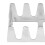 BBQ Multi Grill Rack Silber 253 g 19,5 x 9,5 x 7 cm 5