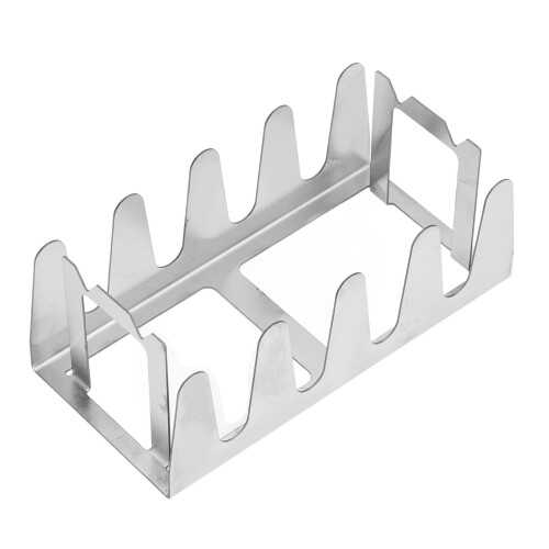 BBQ Multi Grill Rack Silber 253 g 19,5 x 9,5 x 7 cm