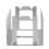 BBQ Multi Grill Rack Silber 253 g 19,5 x 9,5 x 7 cm 6