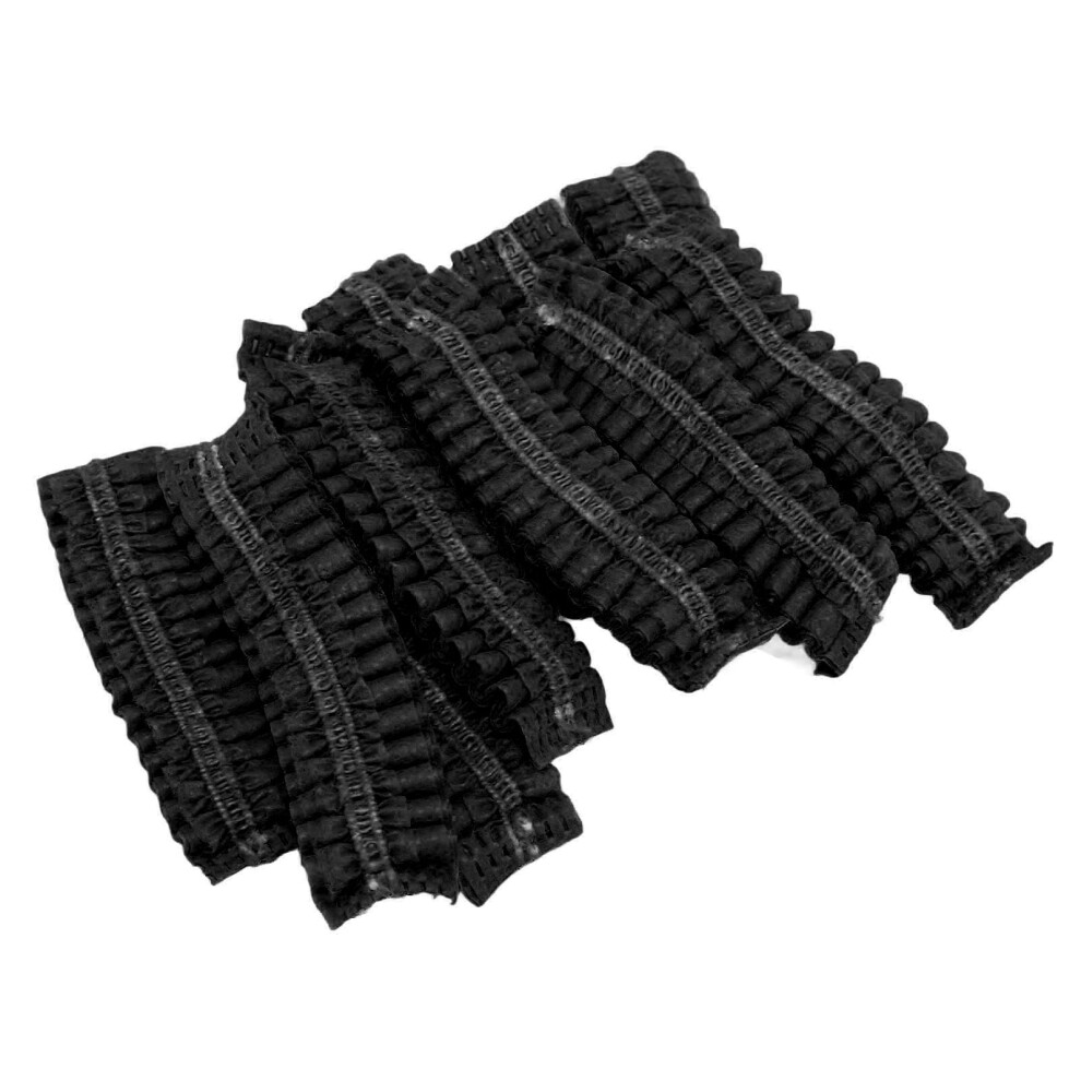 100Pcs Disposable Earpad Covers Stretchable Sanitary Headphone Ear Covers For Most Of Headphones Black 6911321222245