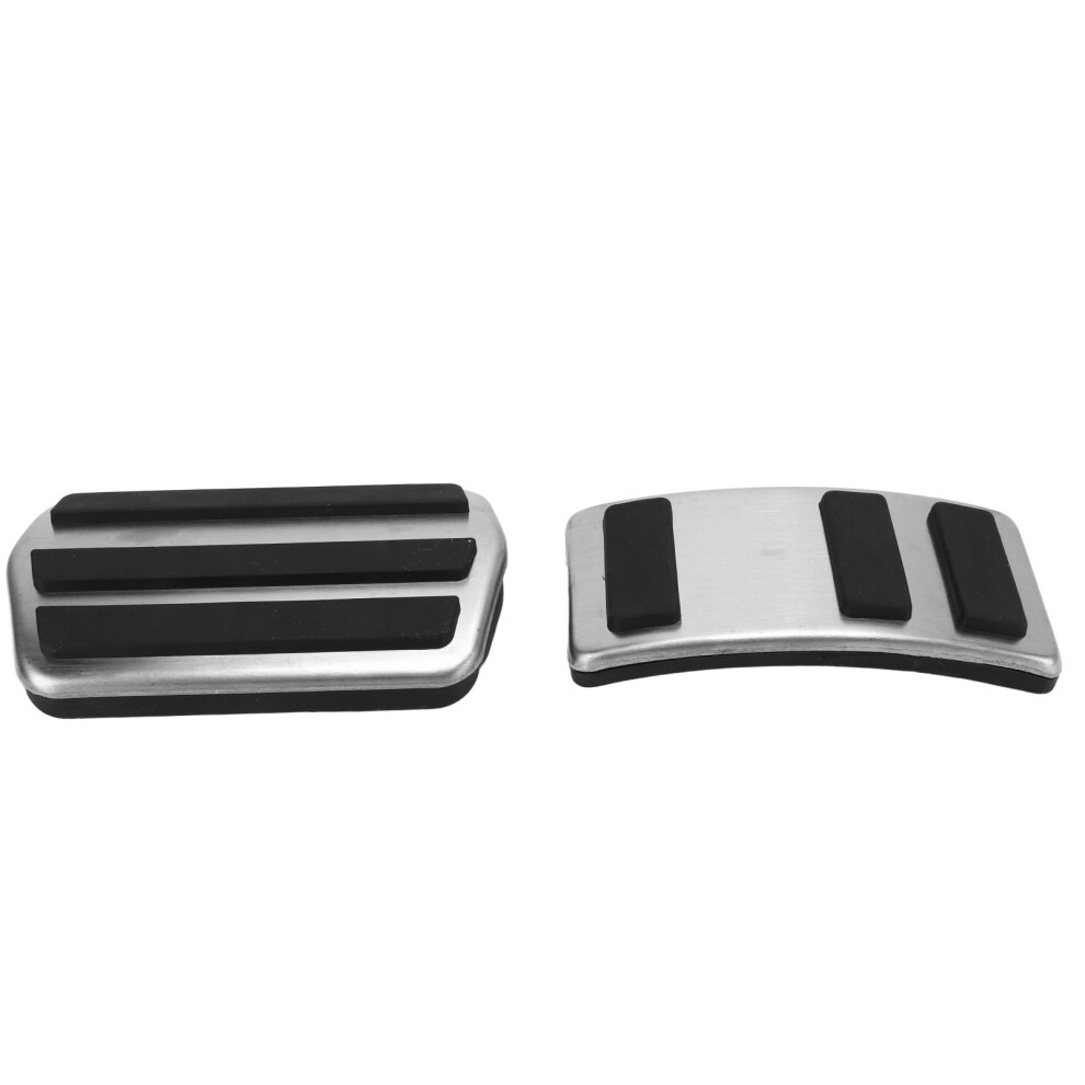 Accelerator Brake Pedal Set Nonslip Foot Pedals Stainless Steel Replacement For Ford Mustang MachâE 2021 Up 4951321222502