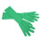 2 Stück Chromakey-Grünbildschirm-Handschuhe Universal 1,3 Unze 14