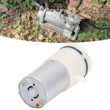 Mikro-Membranpumpe 6V weiß 100 cm³ 90-Anschlüsse