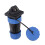 Conector impermeable de 5 pines 380V 45A IP68 negro, 28mm 7
