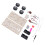 Kit de coche RC de madera DIY, madera compuesta, 2 pilas AA 11