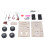 Kit de coche RC de madera DIY, madera compuesta, 2 pilas AA 14